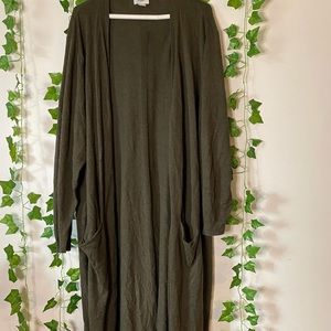 Long Cardigan Duster